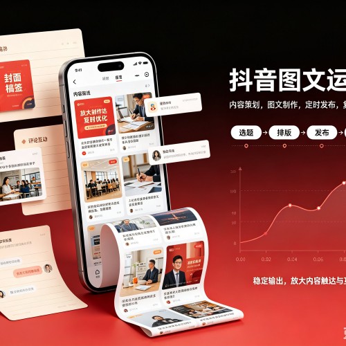 冠县抖音图文代运营服务